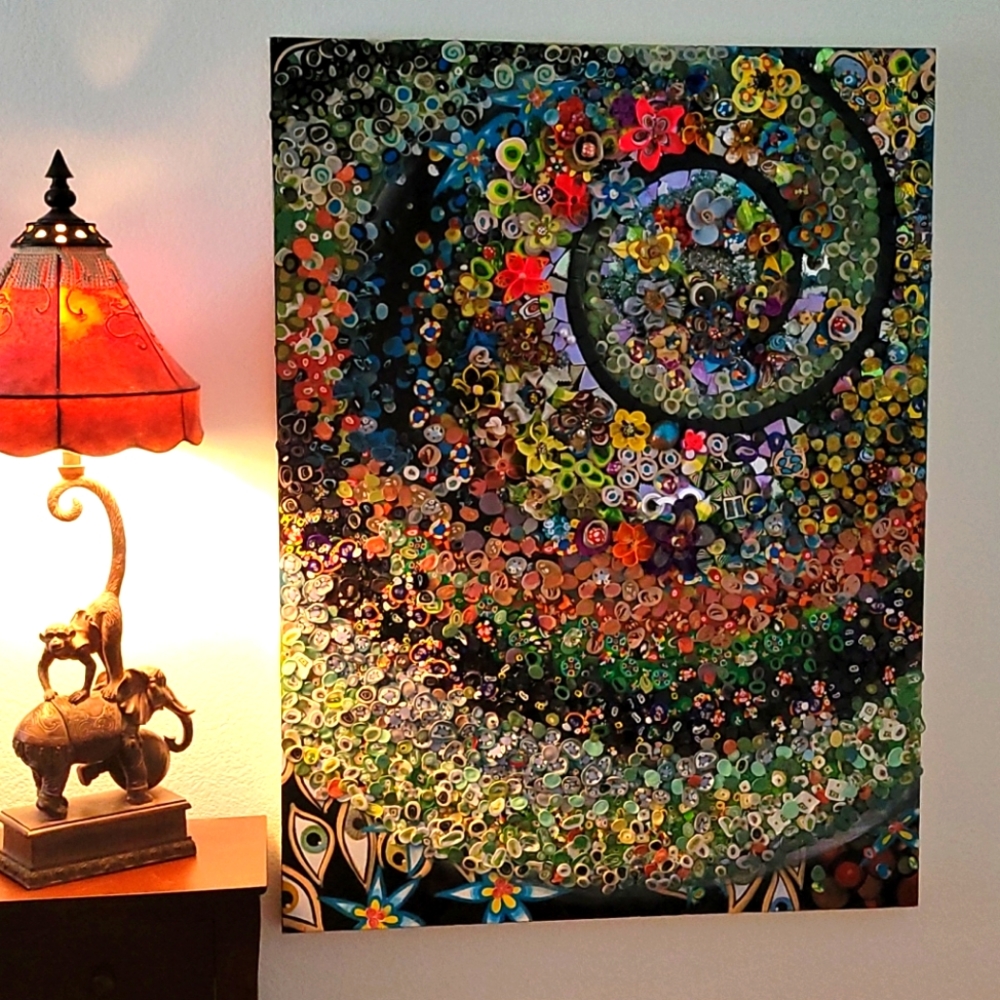 Hand-made Original Abstract Mosaic Painting